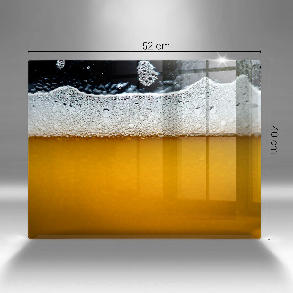 Osłona płyty indukcyjnej Napój piwo piana