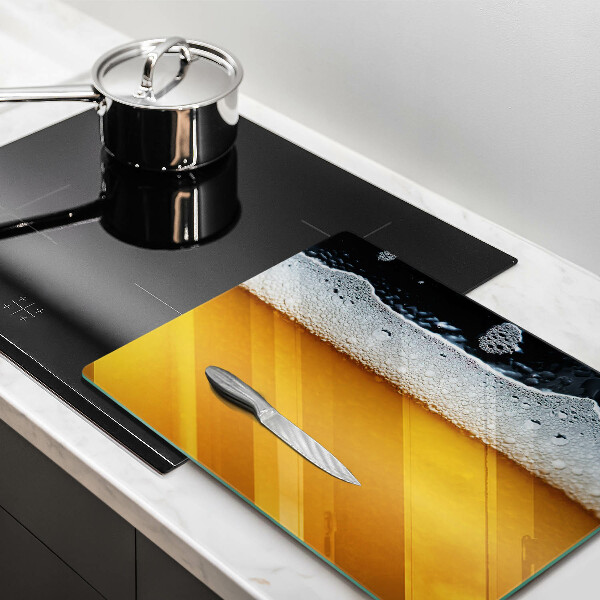 Osłona płyty indukcyjnej Napój piwo piana