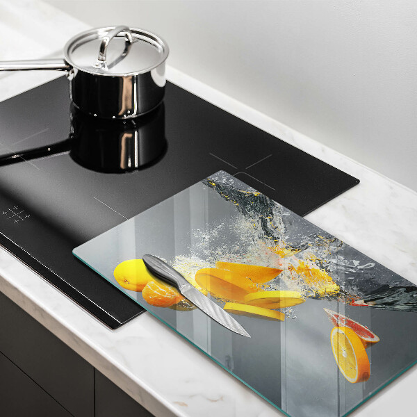 Osłona płyty indukcyjnej Cytryny w wodzie