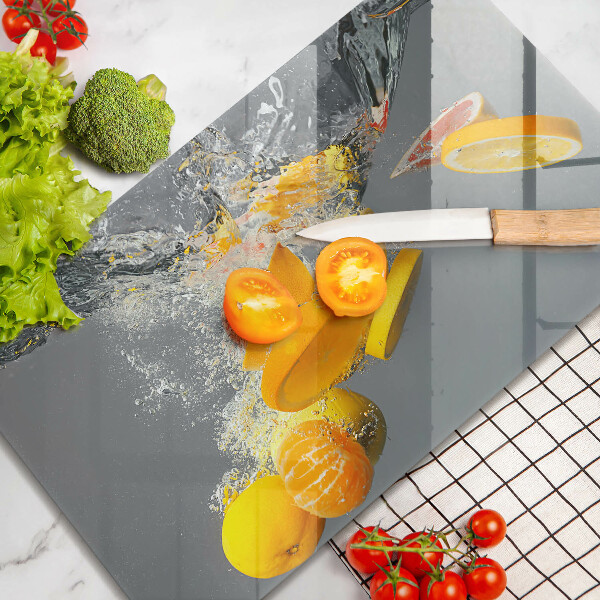 Osłona płyty indukcyjnej Cytryny w wodzie