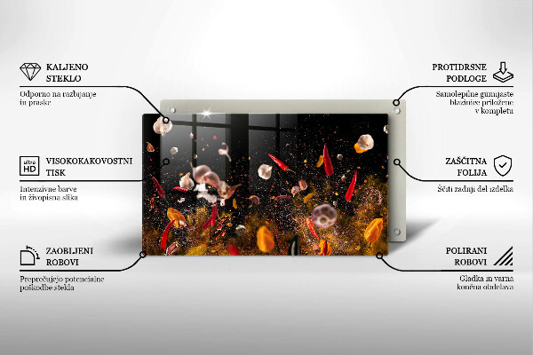 Osłona płyty indukcyjnej Ostre przyprawy
