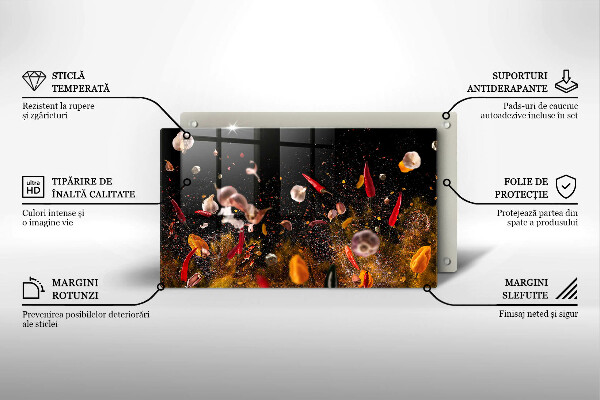 Osłona płyty indukcyjnej Ostre przyprawy