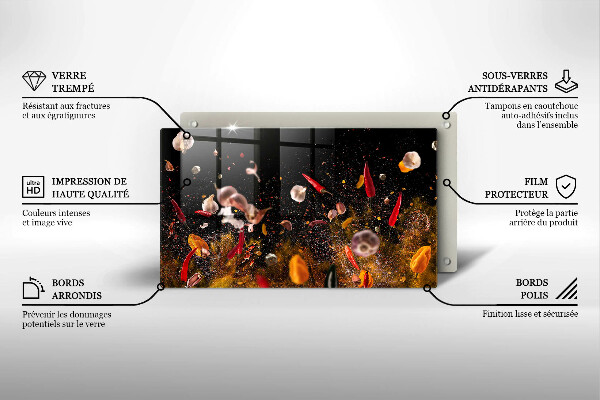 Osłona płyty indukcyjnej Ostre przyprawy