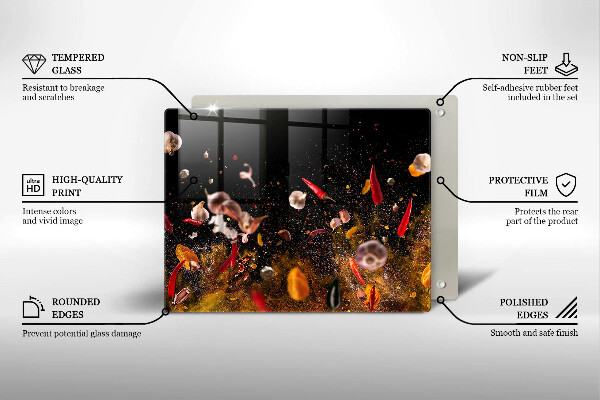 Osłona płyty indukcyjnej Ostre przyprawy