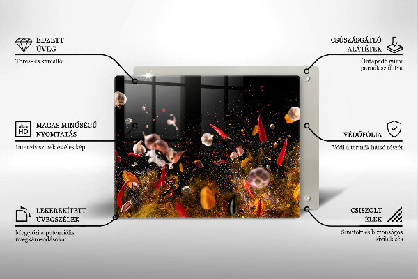 Osłona płyty indukcyjnej Ostre przyprawy