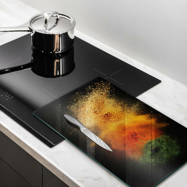Osłona płyty indukcyjnej Kolorowe przyprawy
