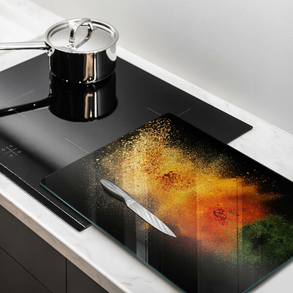 Osłona płyty indukcyjnej Kolorowe przyprawy