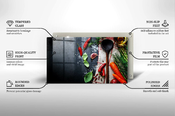 Szkło na płytę indukcyjną Kuchnia jedzenie