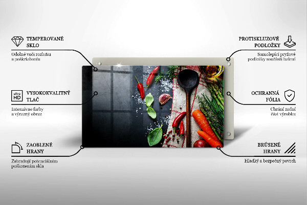 Szkło na płytę indukcyjną Kuchnia jedzenie