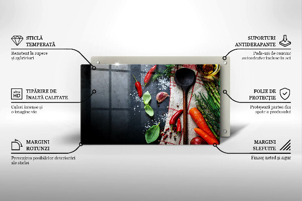 Szkło na płytę indukcyjną Kuchnia jedzenie