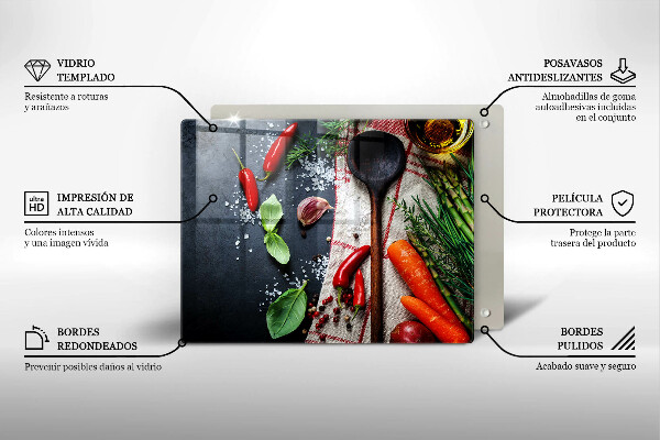 Szkło na płytę indukcyjną Kuchnia jedzenie
