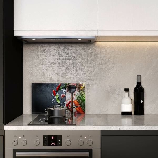 Szkło na płytę indukcyjną Kuchnia jedzenie