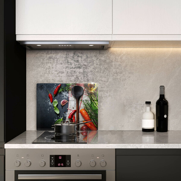 Szkło na płytę indukcyjną Kuchnia jedzenie