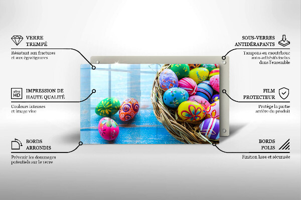 Osłona płyty indukcyjnej Wielkanocne jajka pisanki