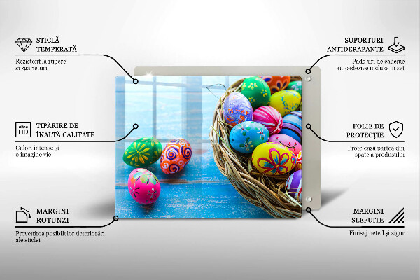 Osłona płyty indukcyjnej Wielkanocne jajka pisanki