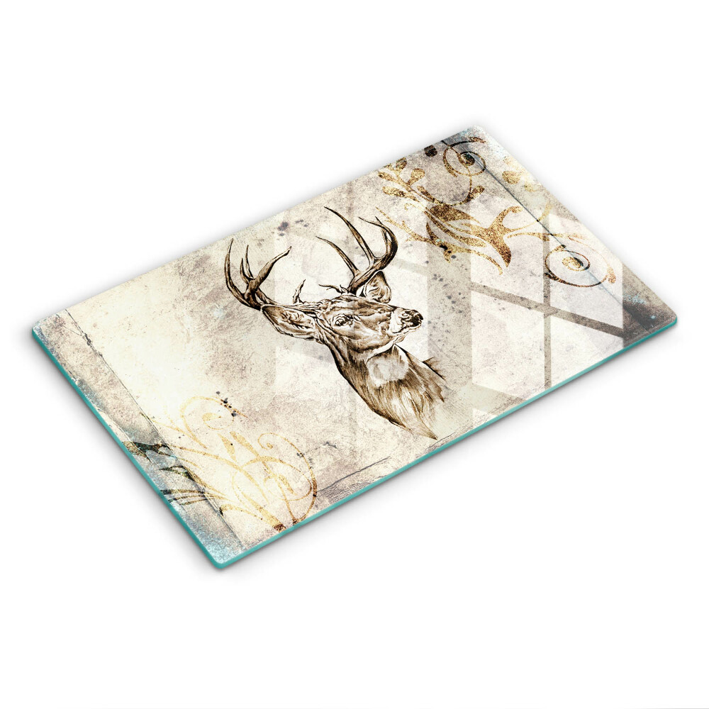 Szkło na płytę indukcyjną Ilustracja zwierzę jeleń