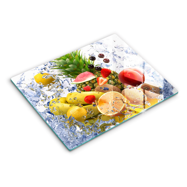 Szkło na płytę indukcyjną Soczyste owoce i woda