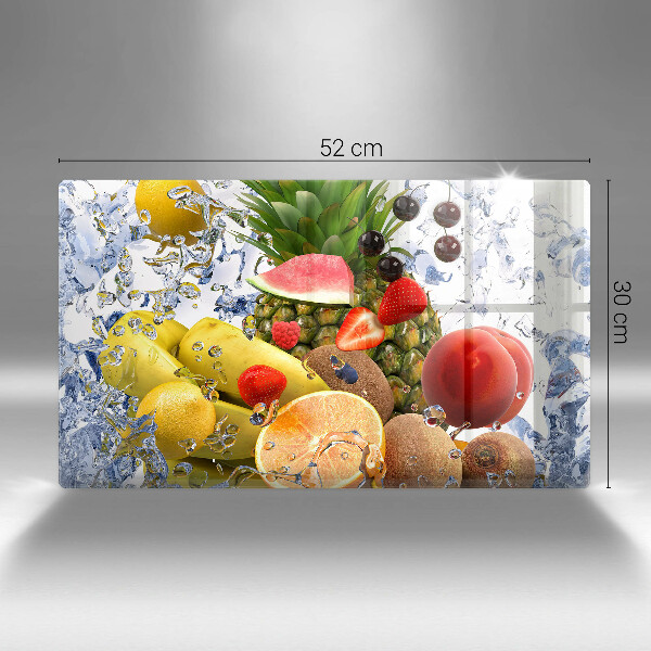 Szkło na płytę indukcyjną Soczyste owoce i woda