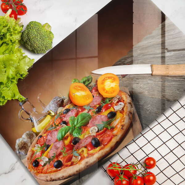 Osłona ściany przy kuchence gazowej Włoska pizza