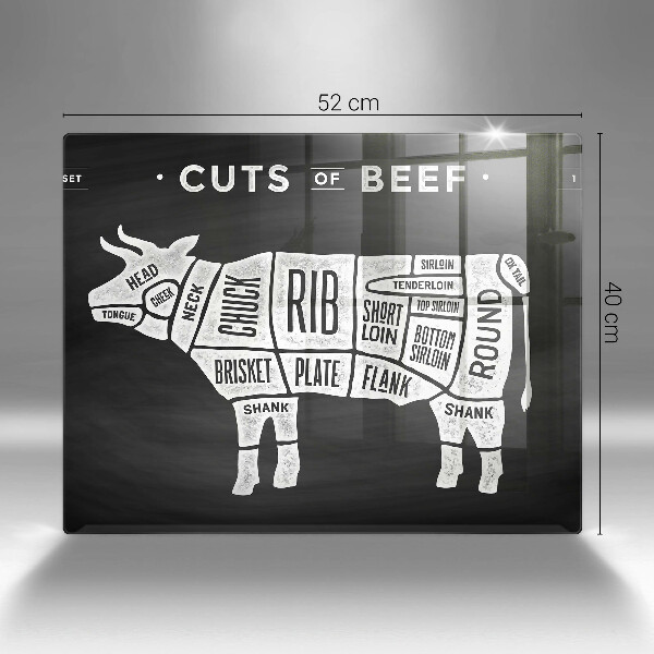 Osłona płyty indukcyjnej Mięso krowy wołowina