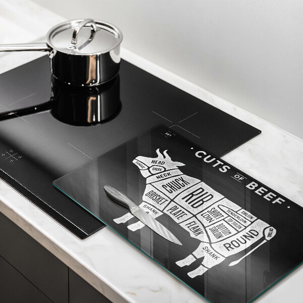 Osłona płyty indukcyjnej Mięso krowy wołowina