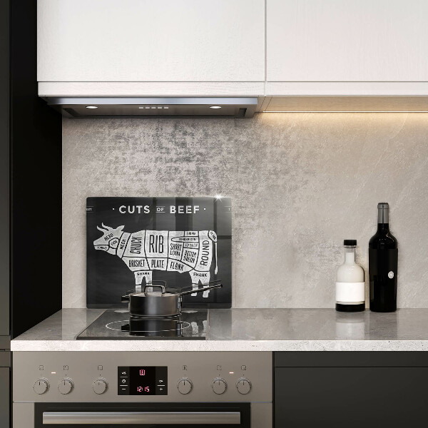 Osłona płyty indukcyjnej Mięso krowy wołowina