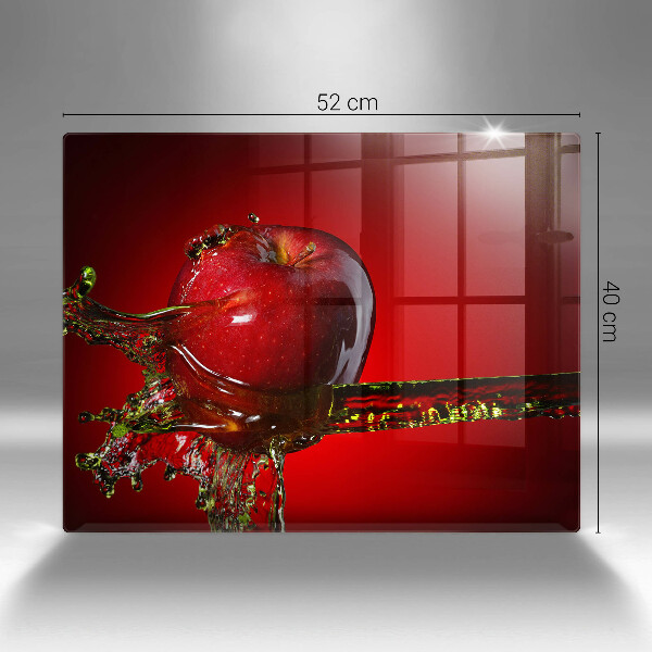 Osłona ściany przy kuchence gazowej Owoc jabłko w wodzie