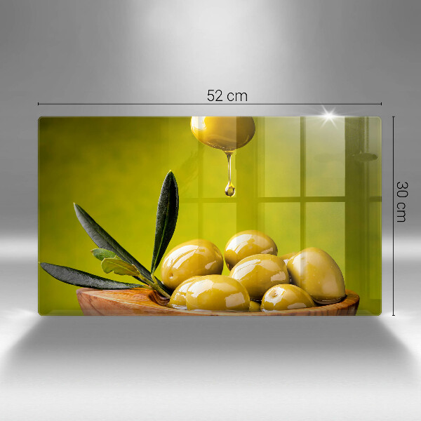 Szkło na płytę indukcyjną Smaczne oliwki