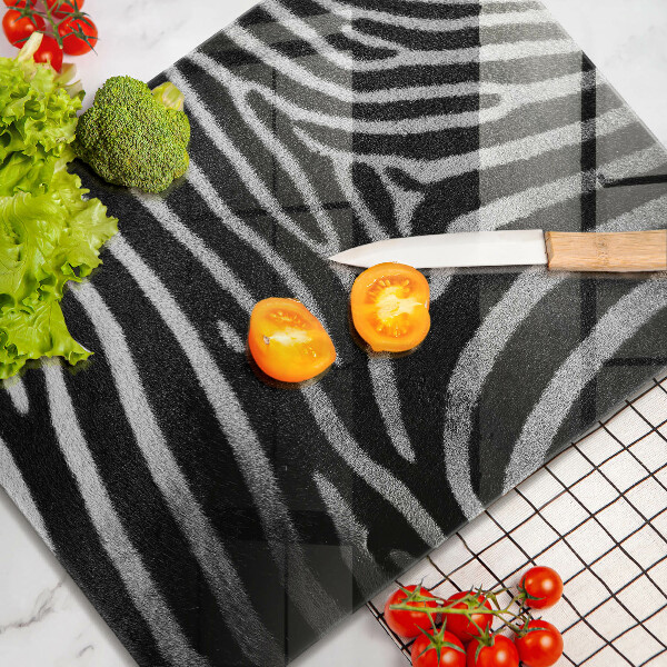 Osłona płyty indukcyjnej Paski zebra