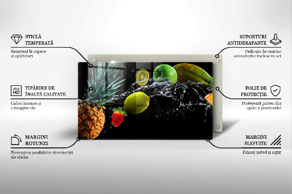 Osłona płyty indukcyjnej Owoce w wodzie