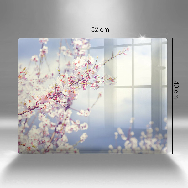 Osłona płyty indukcyjnej Kwitnące drzewo