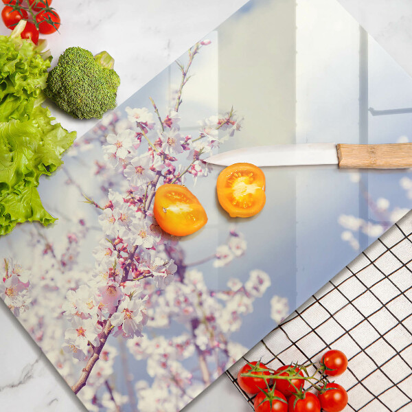 Osłona płyty indukcyjnej Kwitnące drzewo