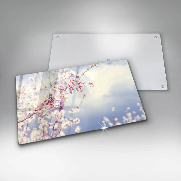 Osłona płyty indukcyjnej Kwitnące drzewo
