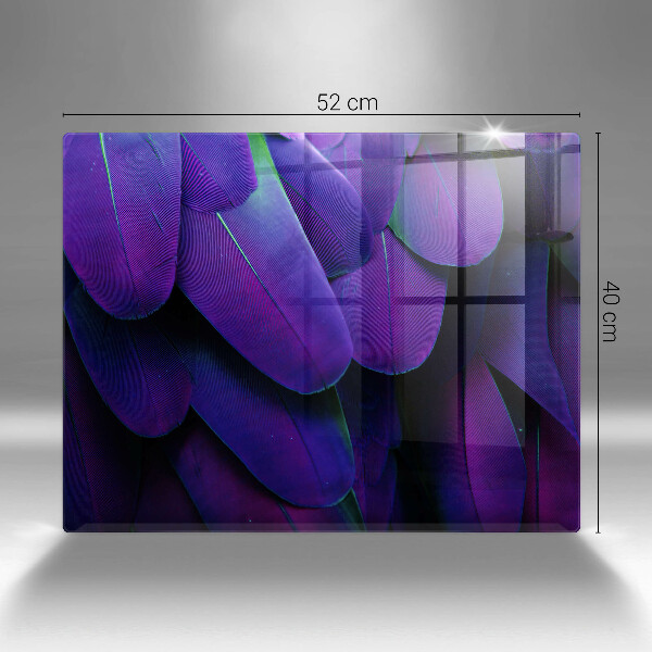 Osłona płyty indukcyjnej Neonowe pióra