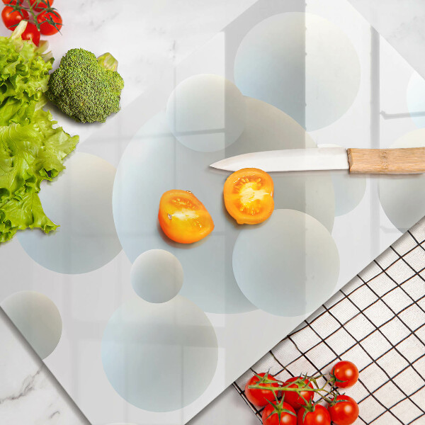 Osłona płyty indukcyjnej Nowoczesne kule 3D