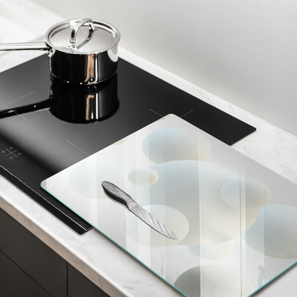 Osłona płyty indukcyjnej Nowoczesne kule 3D