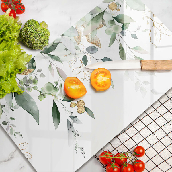 Osłona płyty indukcyjnej Akwarelowe liście