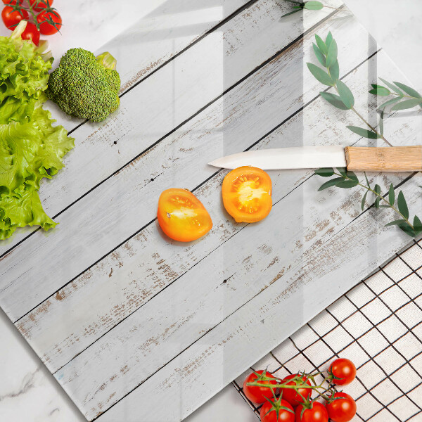 Osłona ściany przy kuchence gazowej Stare deski i liście