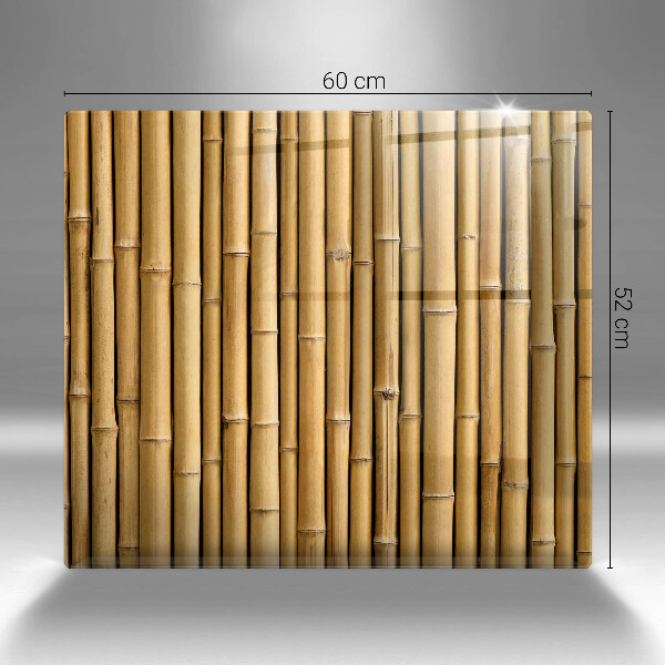 Osłona ściany przy kuchence gazowej Natura boho bambus