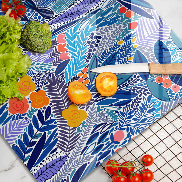 Osłona ściany przy kuchence gazowej Malowana łąka