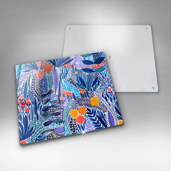 Osłona ściany przy kuchence gazowej Malowana łąka