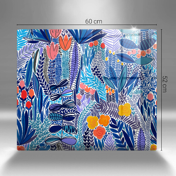 Osłona ściany przy kuchence gazowej Malowana łąka