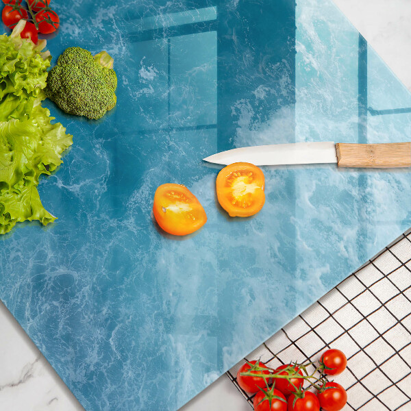 Osłona ściany przy kuchence gazowej Błękitna woda