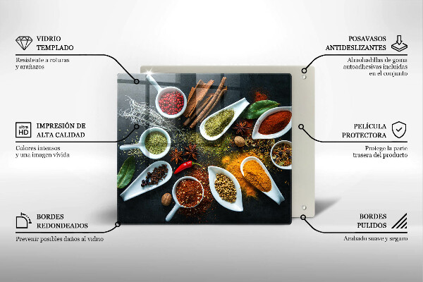 Osłona ściany przy kuchence gazowej Kuchenne przyprawy