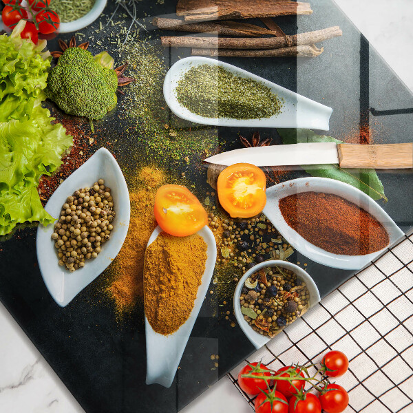 Osłona ściany przy kuchence gazowej Kuchenne przyprawy