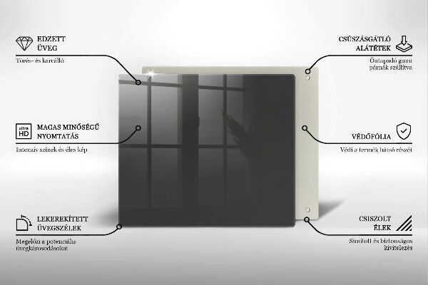 Osłona do płyty indukcyjnej Kolor szary