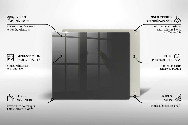 Osłona do płyty indukcyjnej Kolor szary