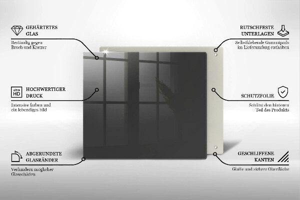 Osłona do płyty indukcyjnej Kolor szary