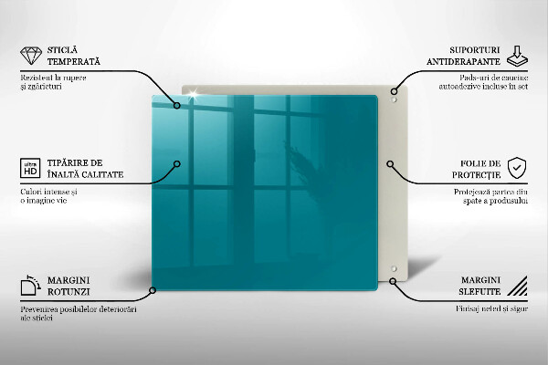 Osłona do płyty indukcyjnej Kolor turkusowy