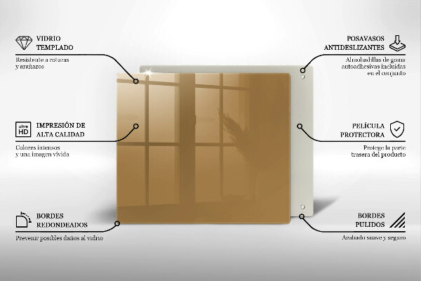 Osłona do płyty indukcyjnej Kolor beżowy